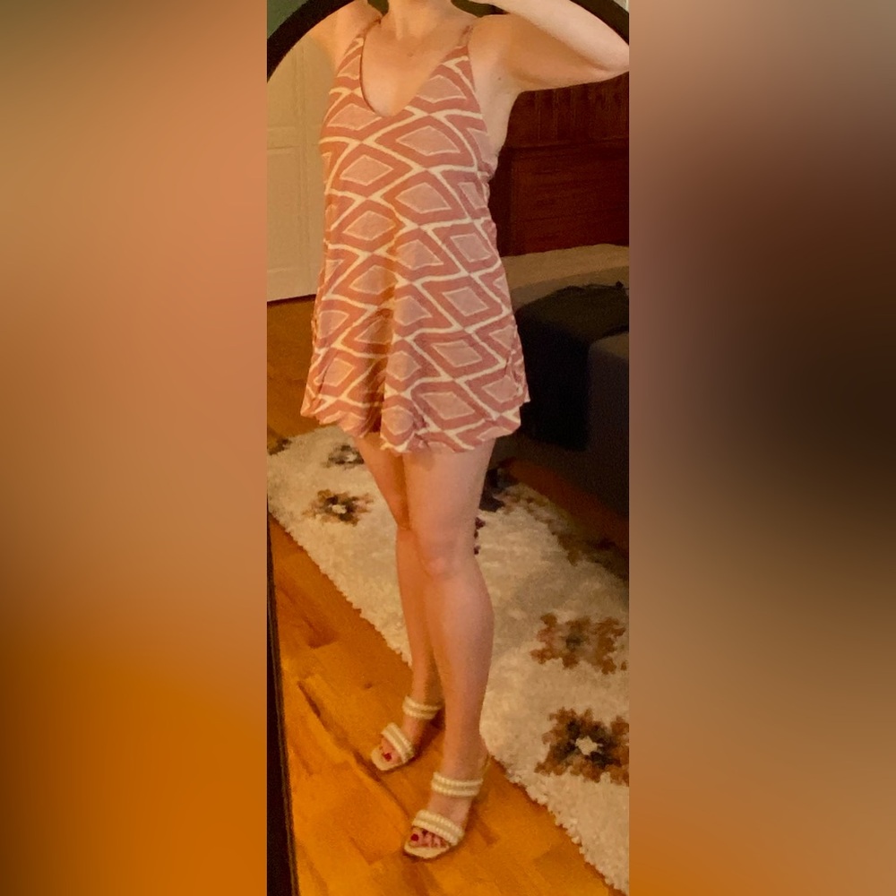 PPLA Clothing Cute Dress with Diamond Pattern